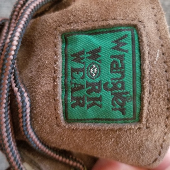 Wrangler 8" Brown Leather Workwear Boots - Picture 5 of 7